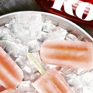 rose iceblocks